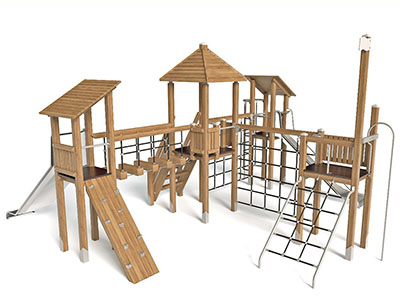 Игровой комплекс Весенний бриз ЭКО 3