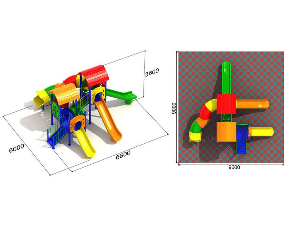 Детская игровая площадка Маугли 3.1 - вид 2