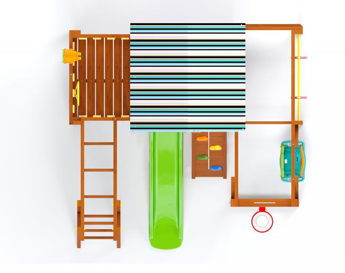 Детская игровая площадка Финиси 3 - вид 4