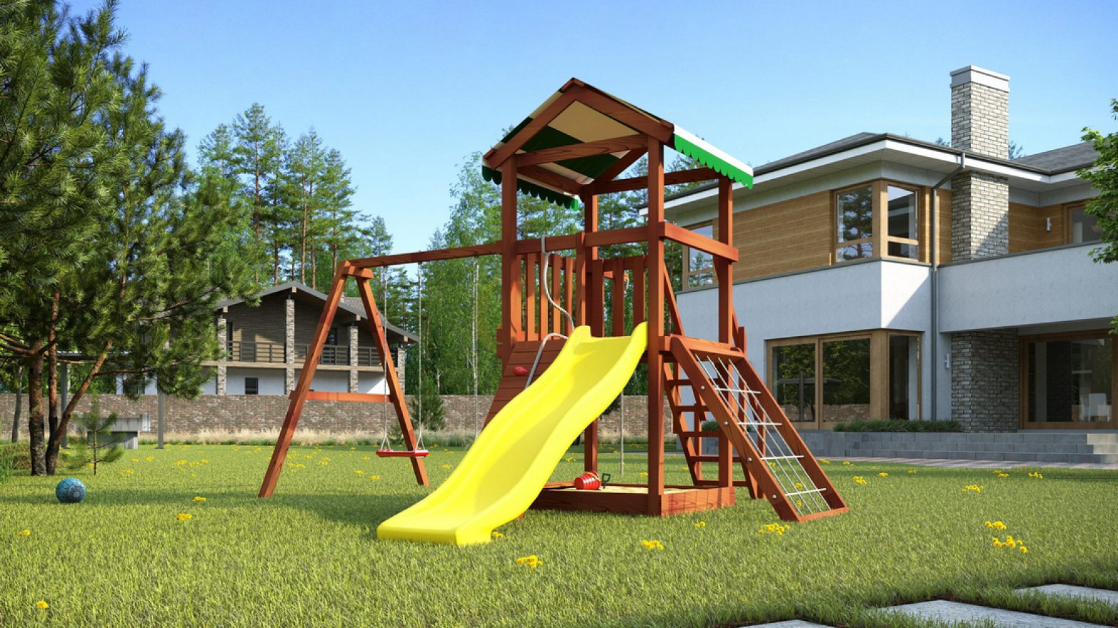 Детская игровая площадка Фина 2 - вид 2