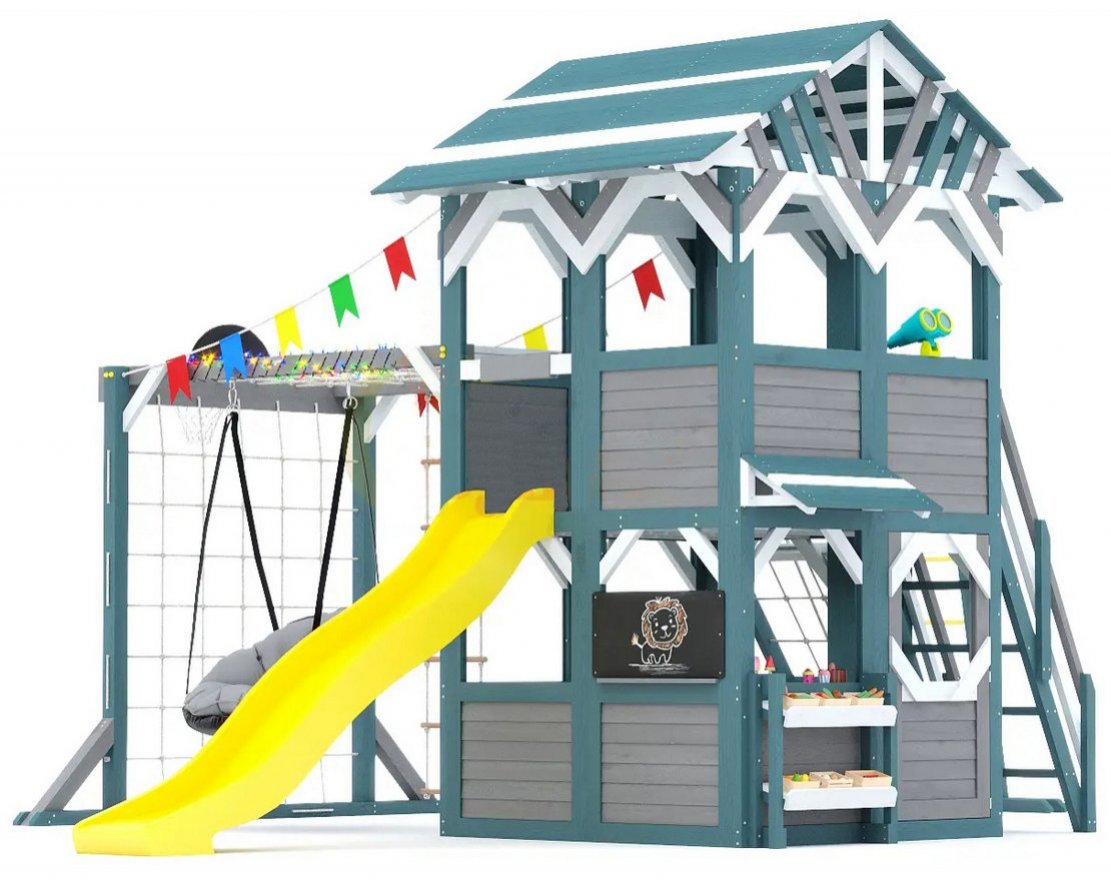 Детский игровой комплекс Домик приключений 2 - вид 4