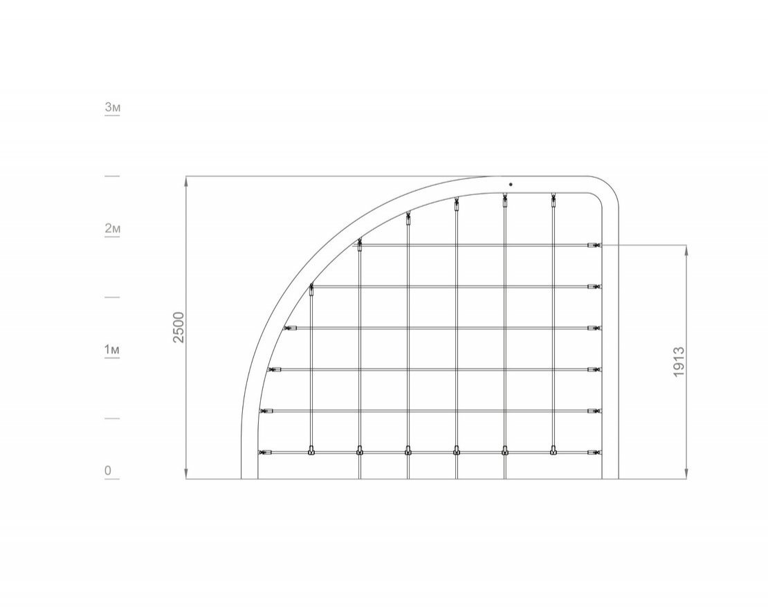 ДЕТСКОЕ ИГРОВОЕ ОБОРУДОВАНИЕ ARCH «AR-01.08» - вид 3