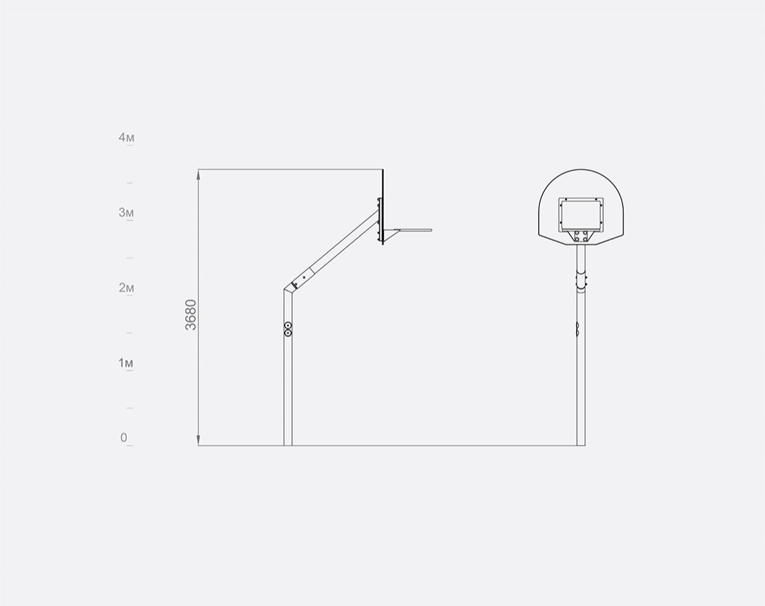 ДЕТСКОЕ ИГРОВОЕ ОБОРУДОВАНИЕ SPORT «BA-02.29» - вид 3