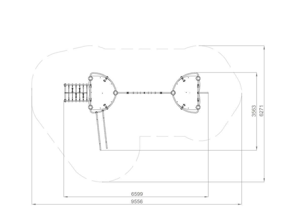 ДЕТСКОЕ ИГРОВОЕ ОБОРУДОВАНИЕ DYNAMIX «DY-00.02» - вид 4