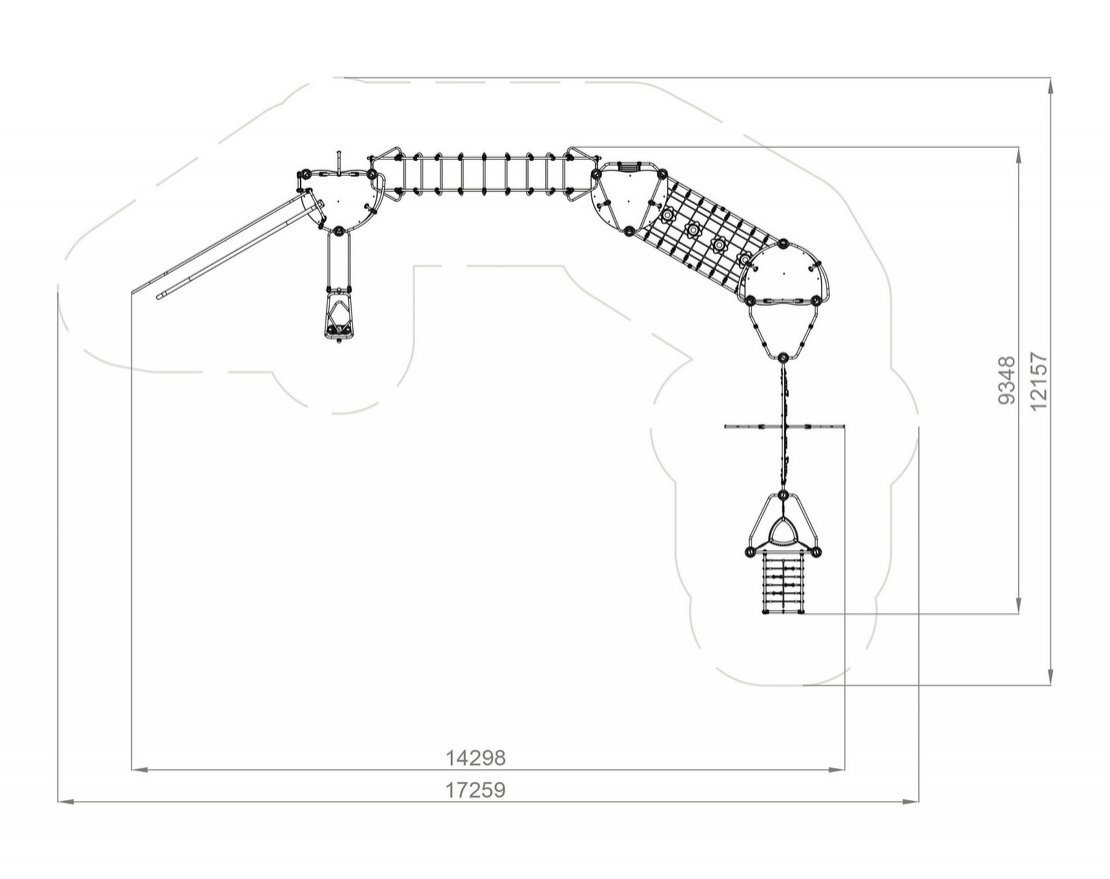 ДЕТСКОЕ ИГРОВОЕ ОБОРУДОВАНИЕ DYNAMIX «DY-00.21» - вид 2