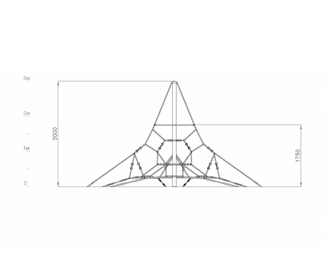 ДЕТСКОЕ ИГРОВОЕ ОБОРУДОВАНИЕ PYRAMID «PY-00.12» - вид 2