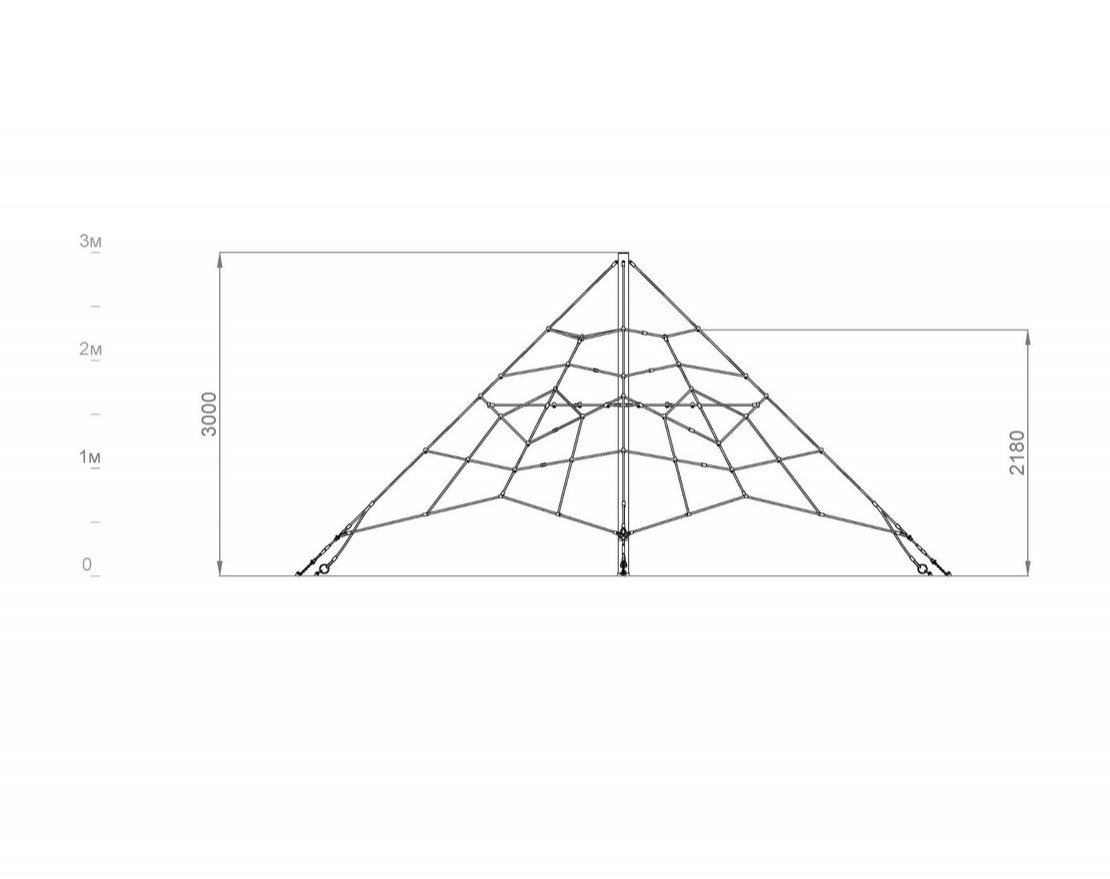 ДЕТСКОЕ ИГРОВОЕ ОБОРУДОВАНИЕ PYRAMID «PY-00.28» - вид 2