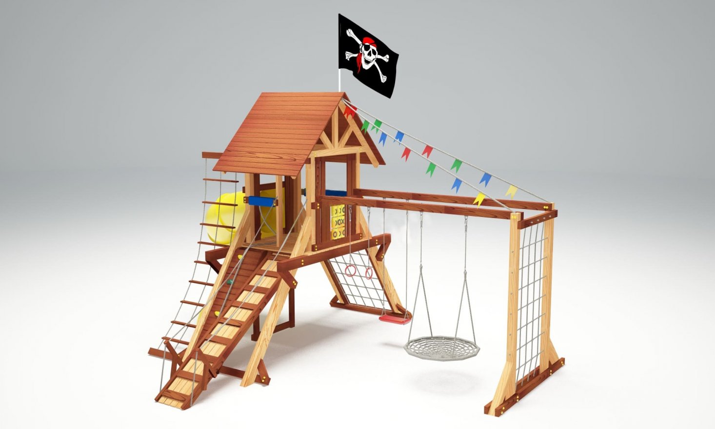 Детская игровая площадка Галиот 4 - вид 4