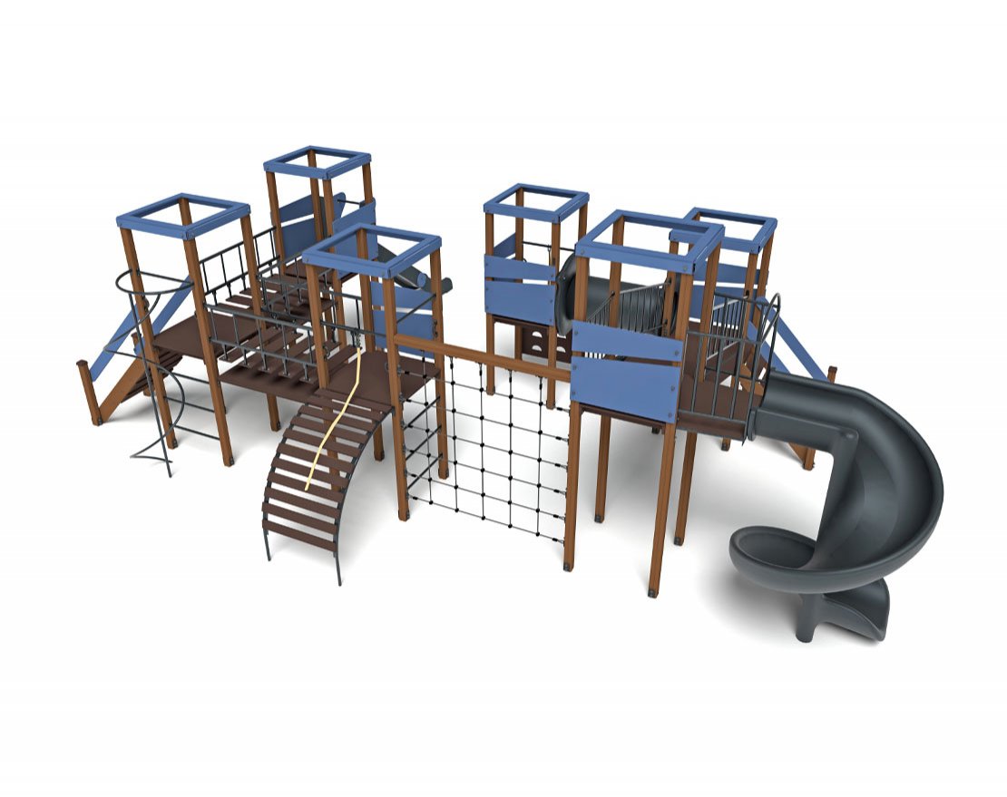 Игровой комплекс Геометрия Н-1500 и 2000 ДИО 09080 - вид 5