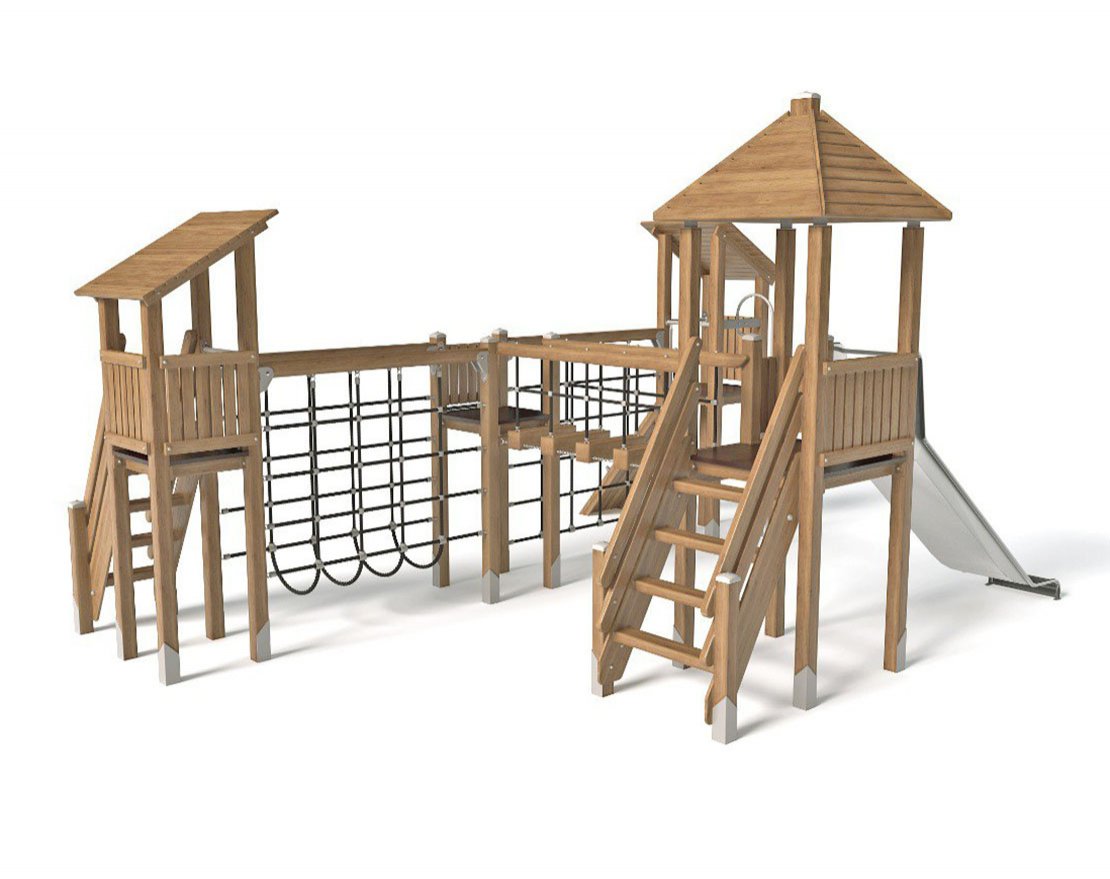 Игровой комплекс Весенний бриз 1 ЭКО - вид 3