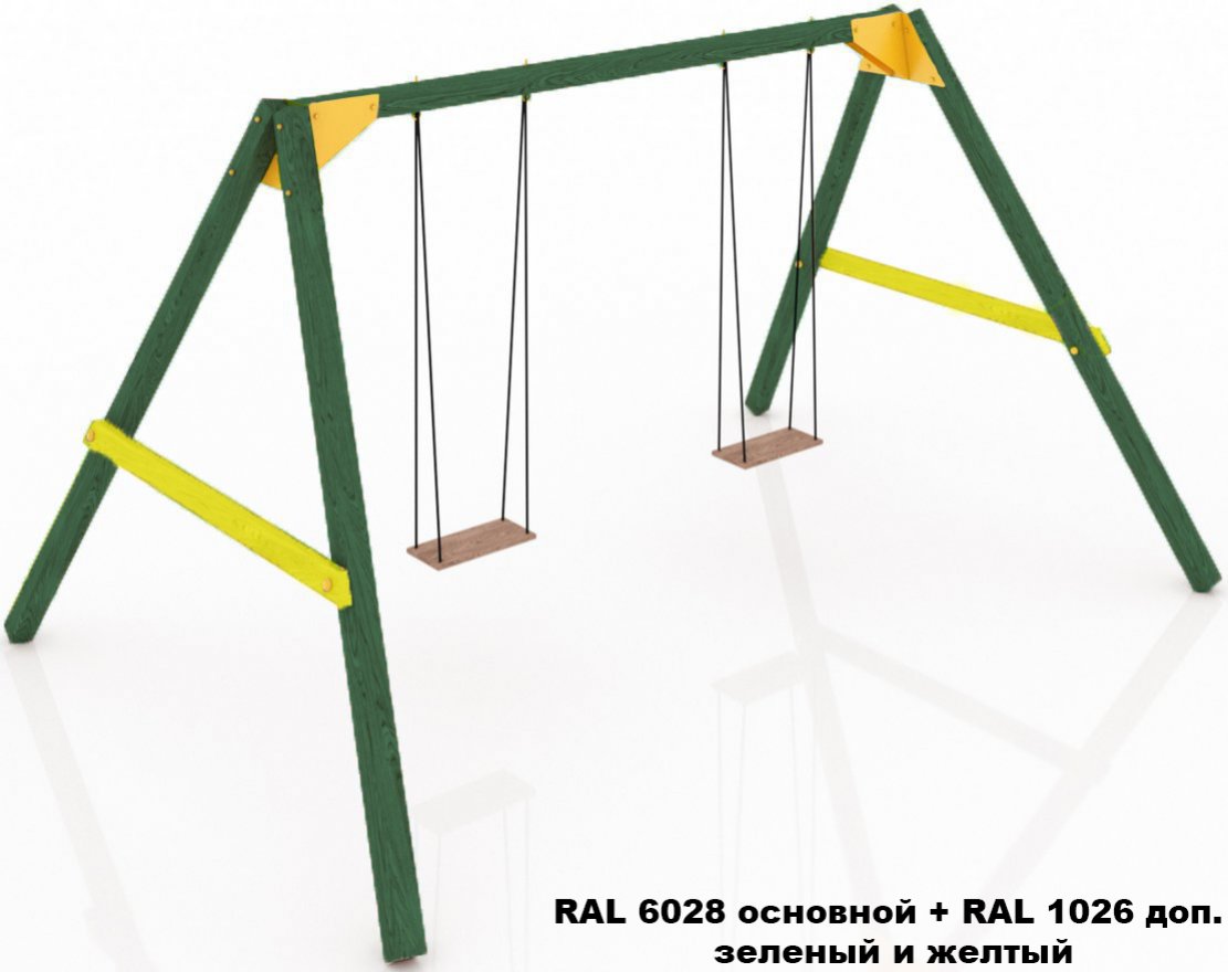 Качели детские TORUDA GARDEN Цветочные 1 - вид 2