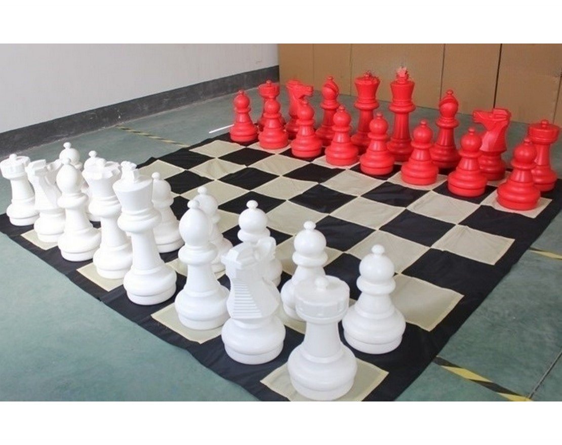 Комплект шахматных фигур до 61 см без поля - вид 2