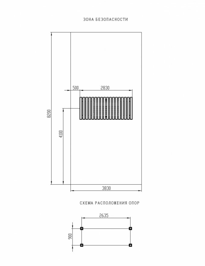 Пергола с диваном Бамбуковый лес (с поликарбонатом) - вид 3