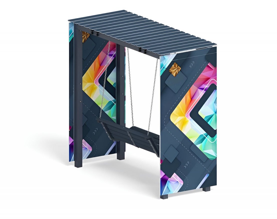 Пергола с диваном Гармония уюта-8 (без поликарбоната) - вид 3