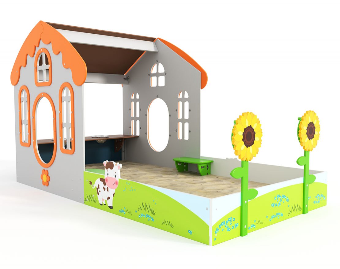 Песочница Сыпучий дворик 1 - вид 3