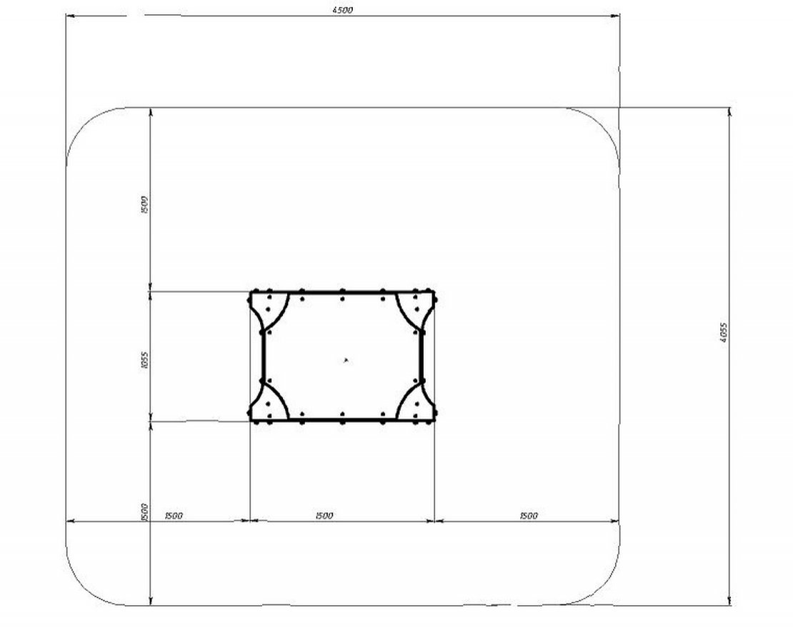 Песочница Золотая долина-1, H=800 - вид 2