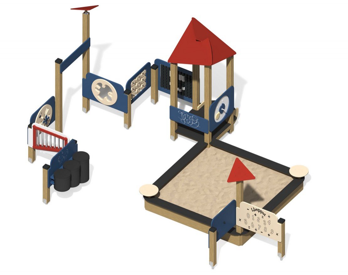 Песочный дворик Увлекательная тренировка - вид 4