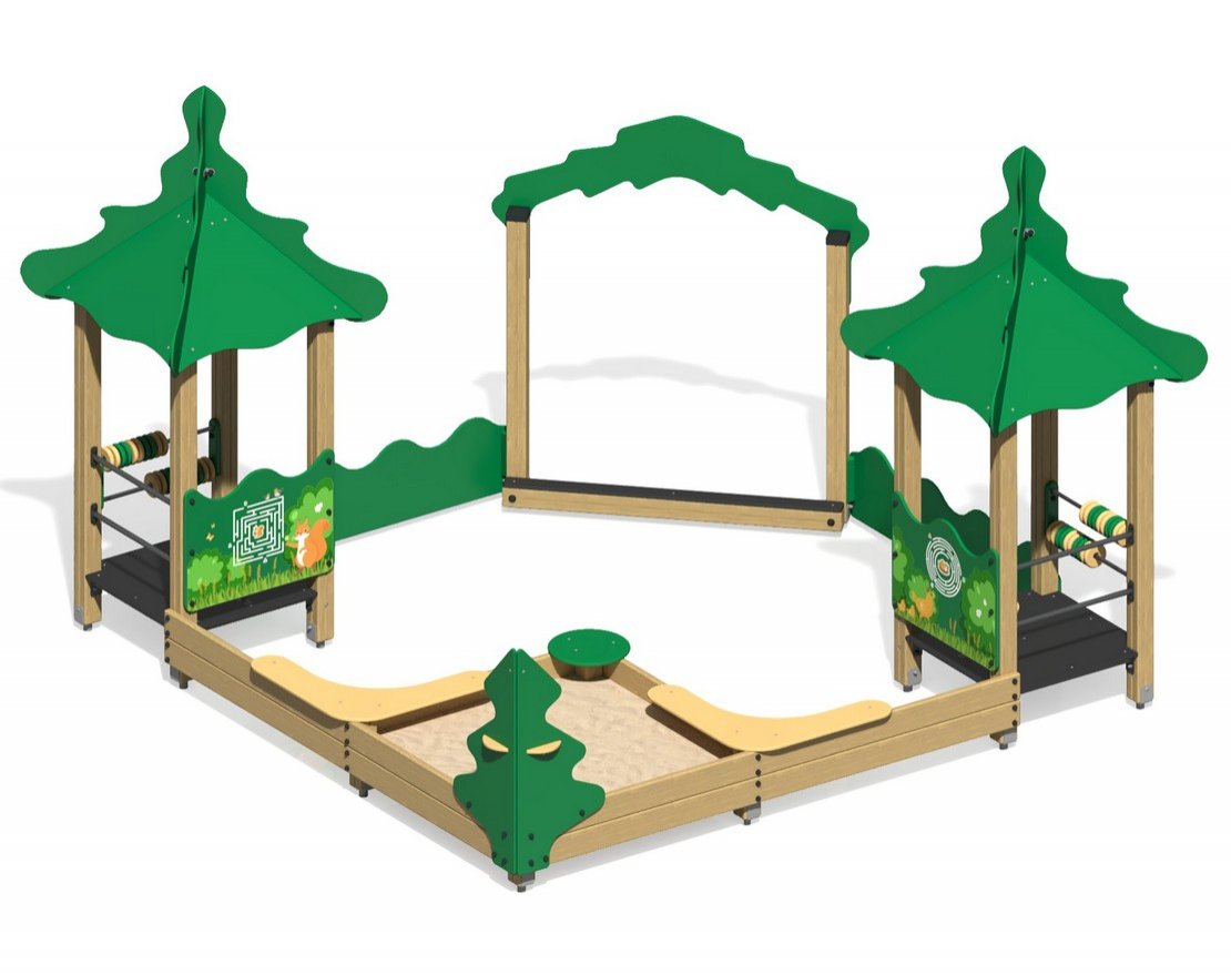 Песочный дворик Cказочная опушка - вид 4