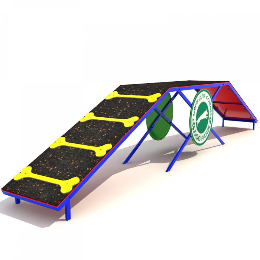 Элемент для выгула собак Горка 2 - вид 2