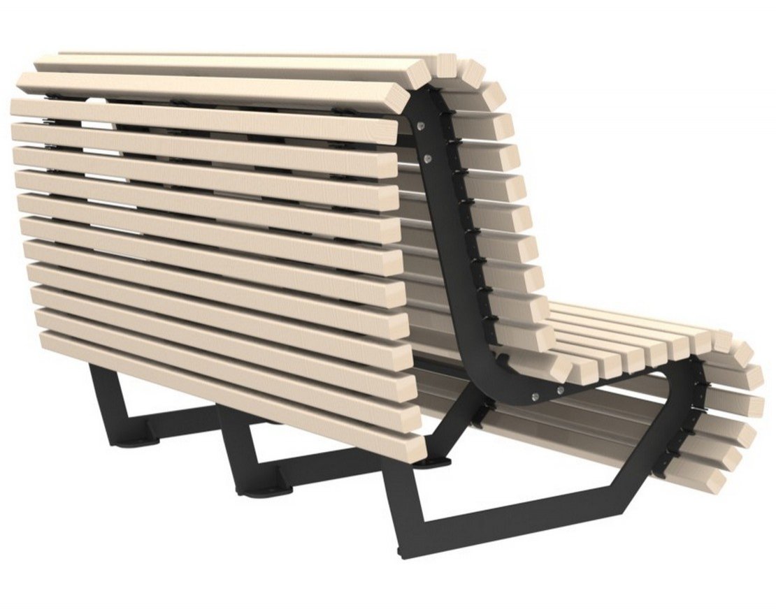 Скамейка парковая SF-S2 - вид 4