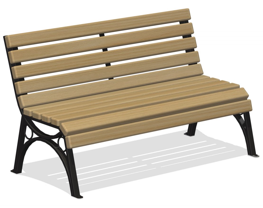 Скамья Растительный мир - вид 4