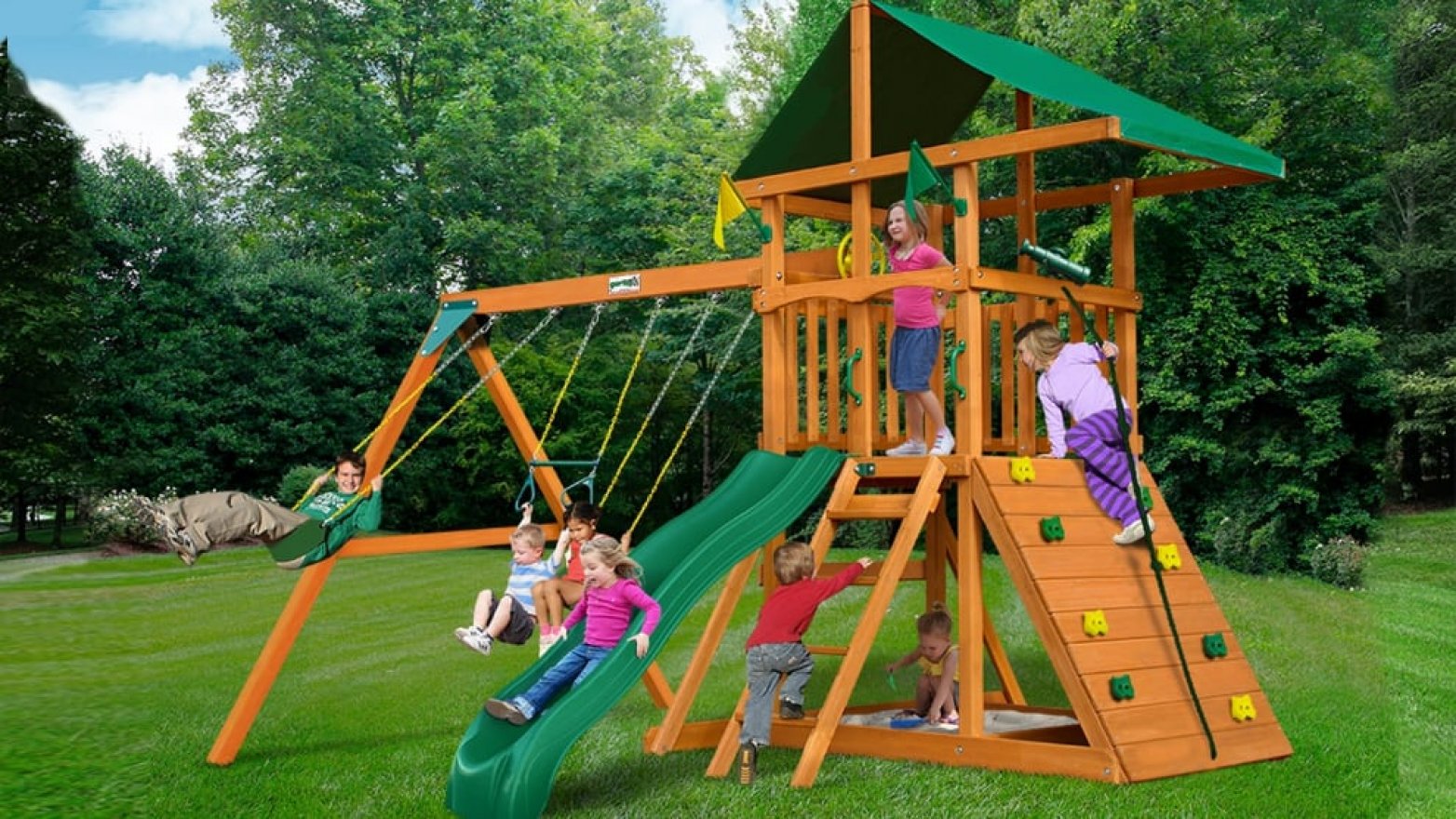 Детская игровая площадка Гигант 2 - вид 3