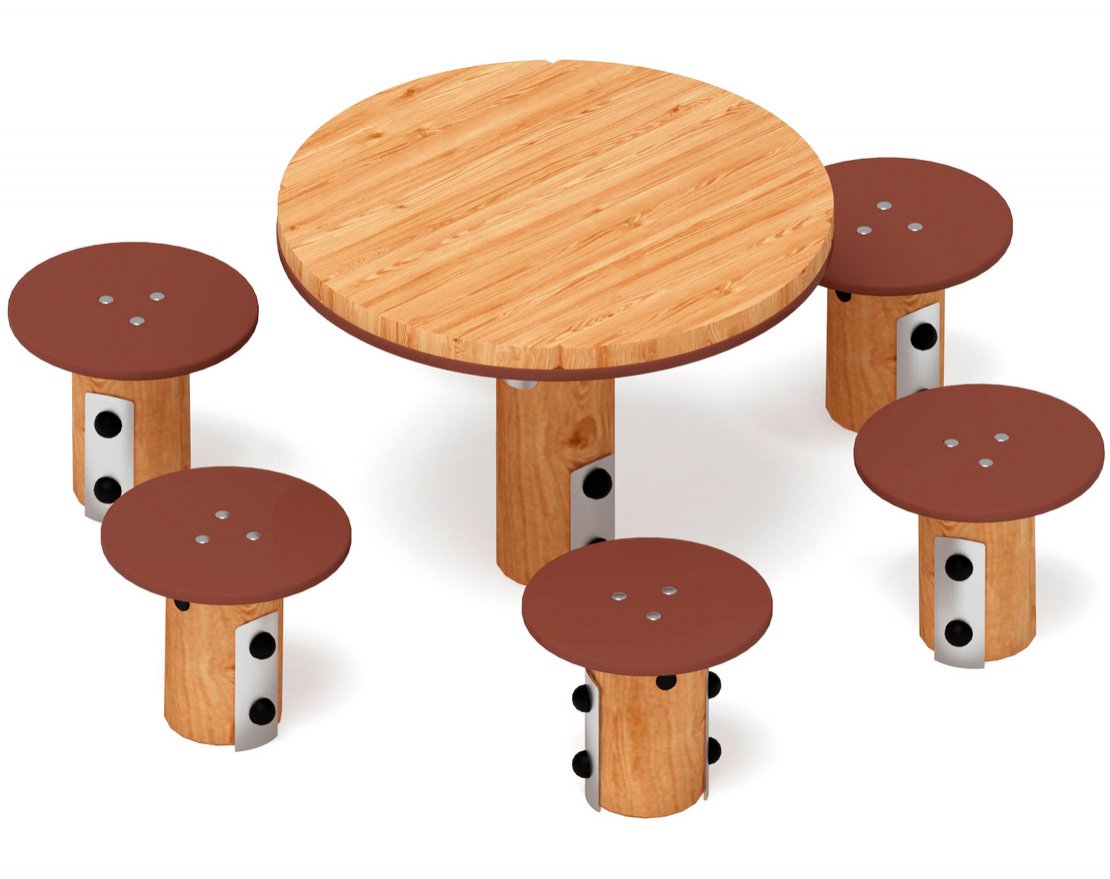 Столик детский Играем вместе 8 (лиственница) - вид 3