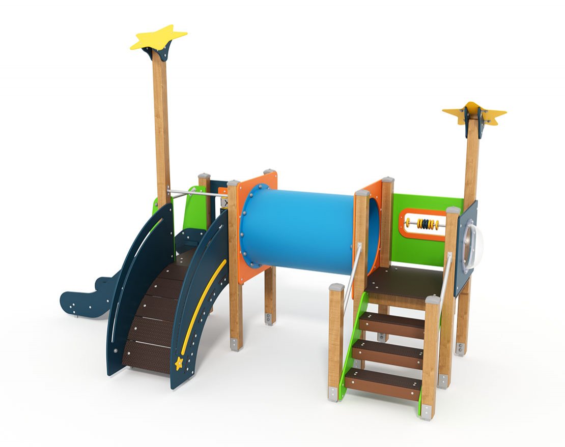 Уличный комплекс Яркая звездочка 3 - вид 4