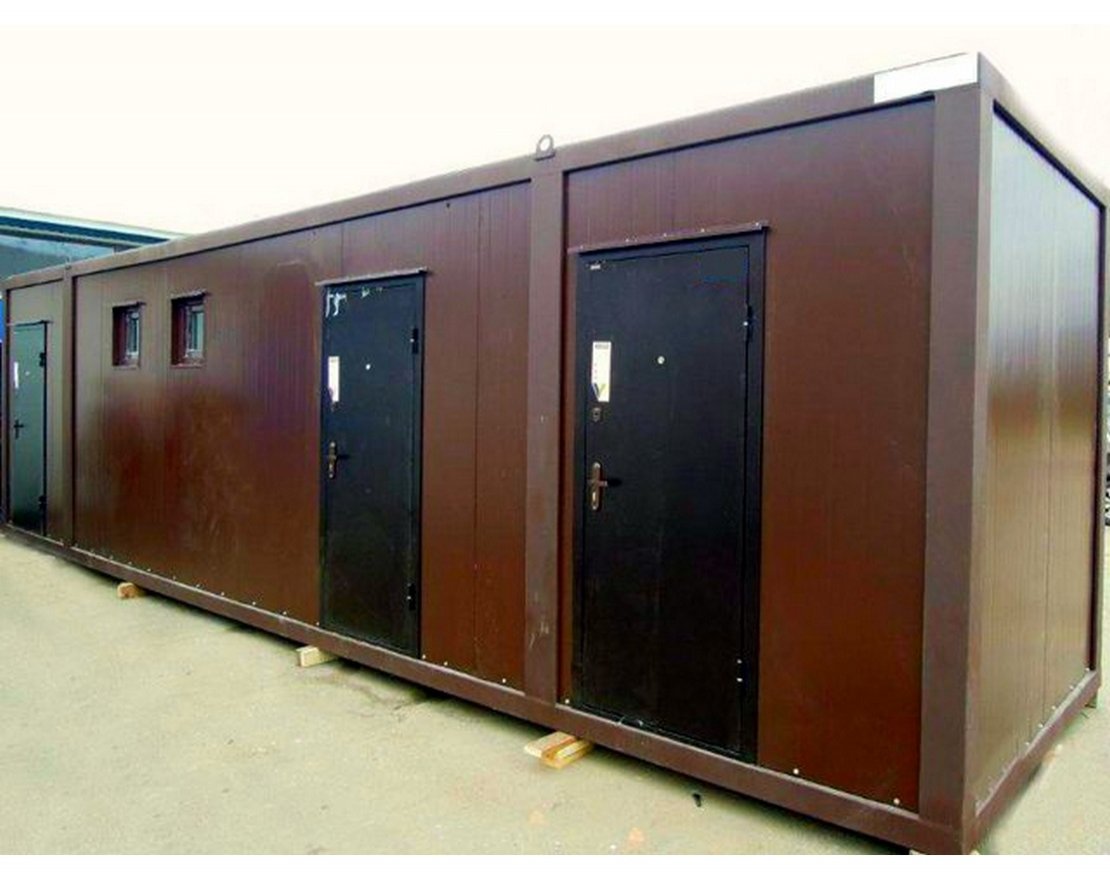 Универсальный автономный модульный туалет М+Ж+МГН 9м 1245 - вид 5