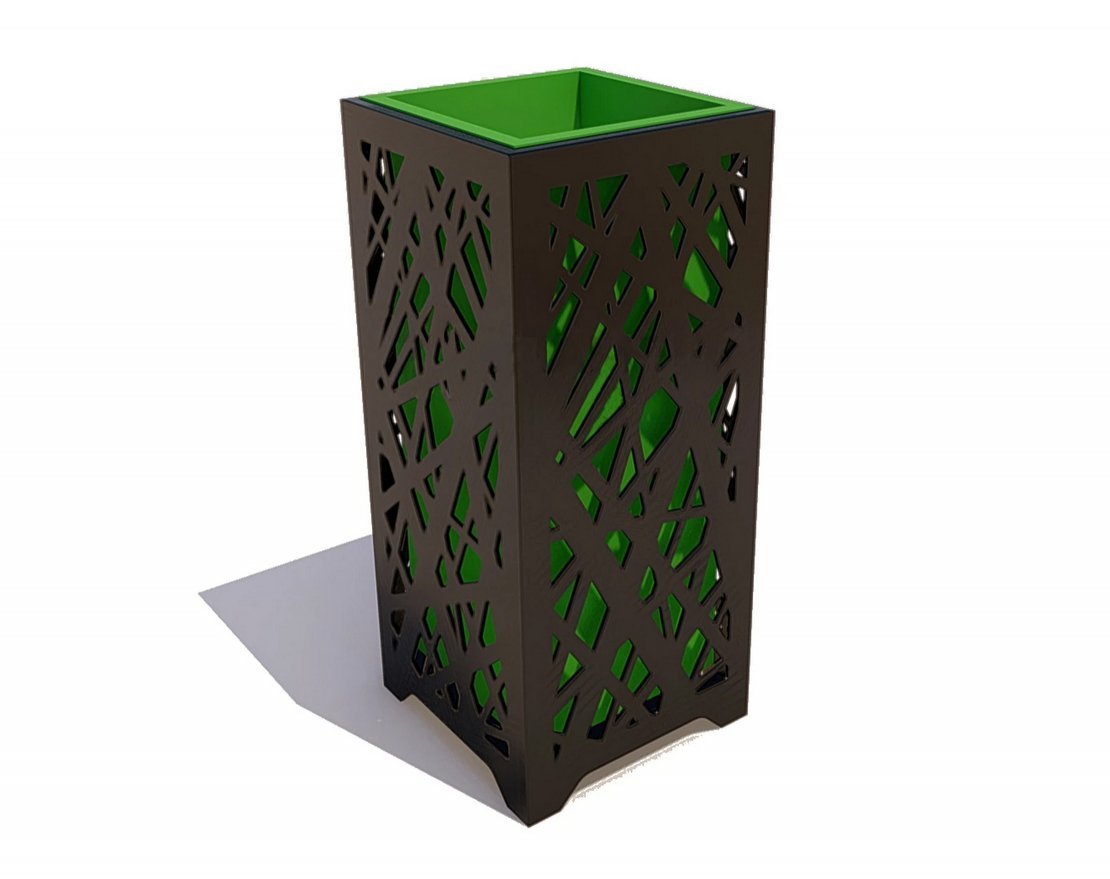 Урна уличная «Лабиринт» - вид 5
