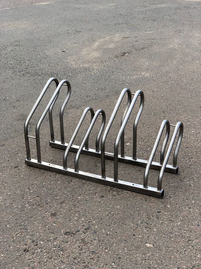 Велопарковка «Бюджет» VP13A (Нержавеющая сталь) - вид 4