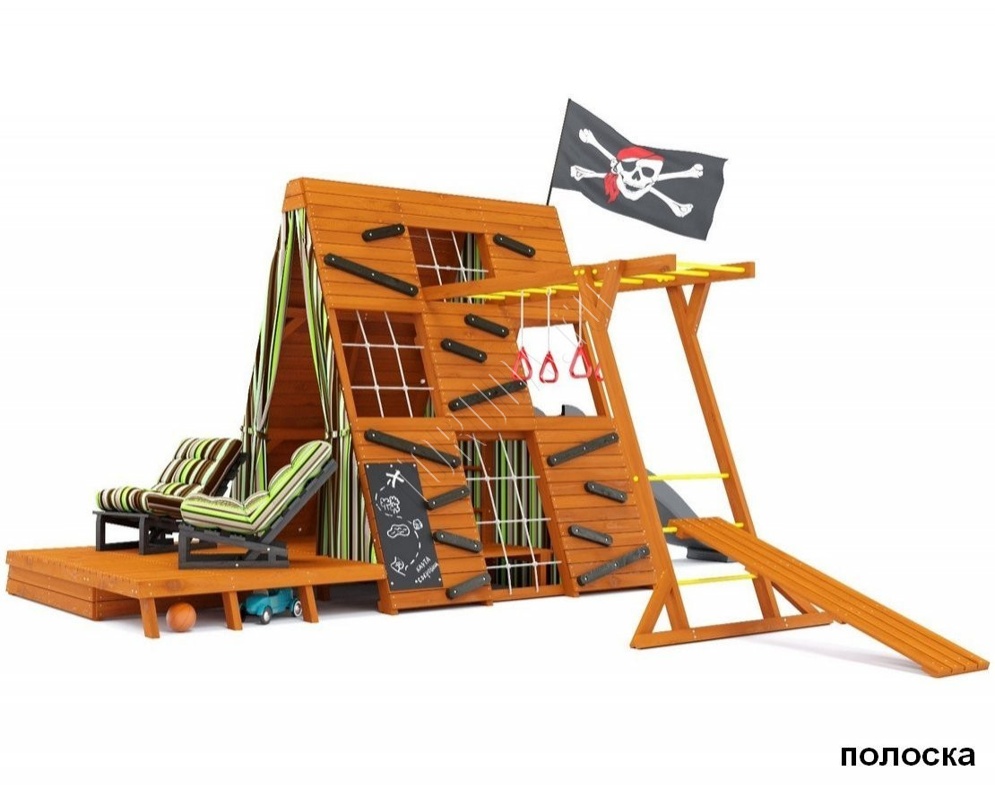 Детская игровая площадка Штабик 5 с креслами